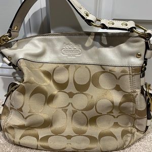 Coach off white purse